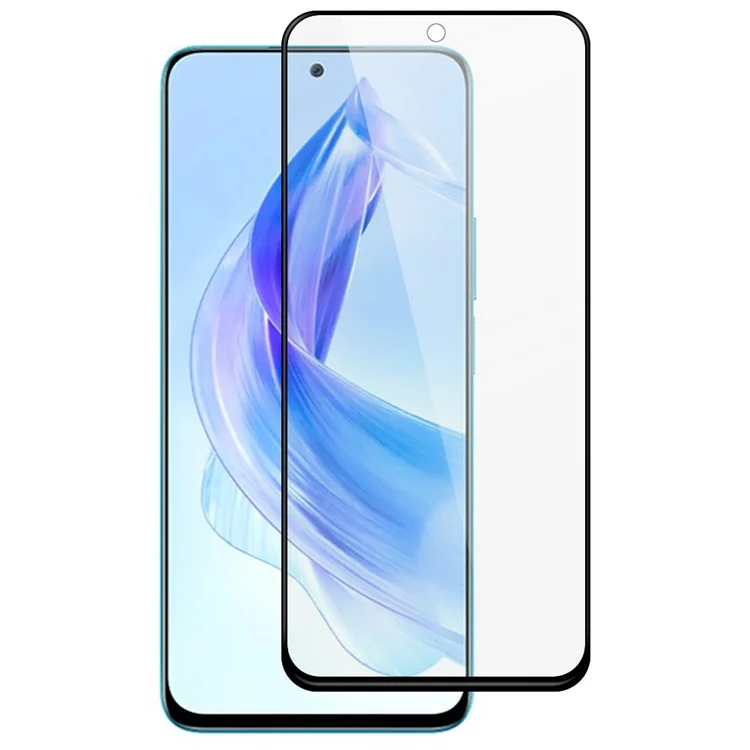 AMORUS For Honor 90 Lite 5G Screen Protector Anti-Shatter Tempered Glass Film - Black