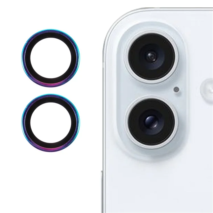 2 шт / Установка Для Iphone 16 Plus Camera Lens Protector Ultra Clear Antracting Corning Gorilla Glass Lins