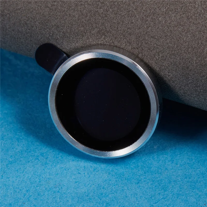 2 stk./sæt til iPhone 16/16 Plus kamerahlinsebeskytter mod ridser Corning Gorilla Glass linsefilm - Sølv