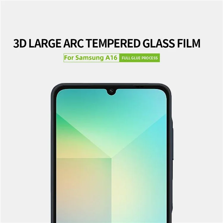 Pinwuyo JK 3D Tempered Glass Film Series-2 Для Samsung Galaxy A16 / A06 Screen Protector 9h Твердость Ultra Clear