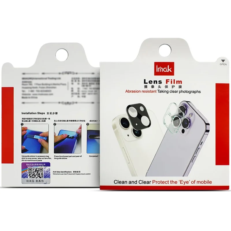 IMAK For Xiaomi Redmi Pad Pro 5G  /  Pad Pro  /  Redmi Pad 1 Set Camera Lens Film Tempered Glass Lens Protector