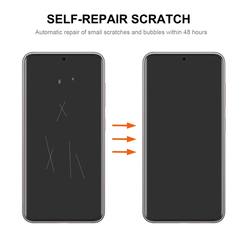 Enkay Hat Prince 2pcs Pour Samsung Galaxy S24 fe Screen Protector Transparent Tpe + Pet + Tpu Hydrogel Film