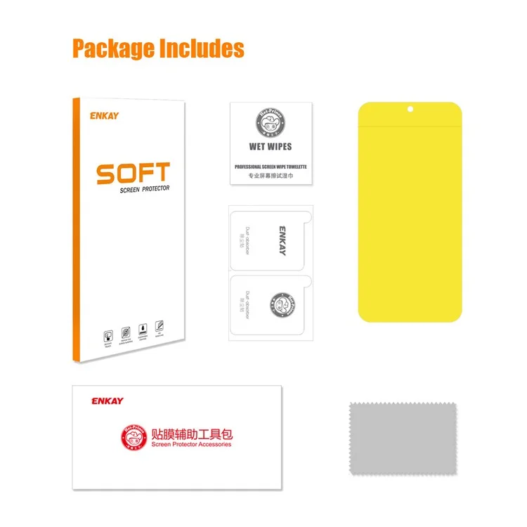 Enkay Hat Prince Para Xiaomi Redmi K70 Film de Hidrogel Transparente de Protector Ultra Pantalla