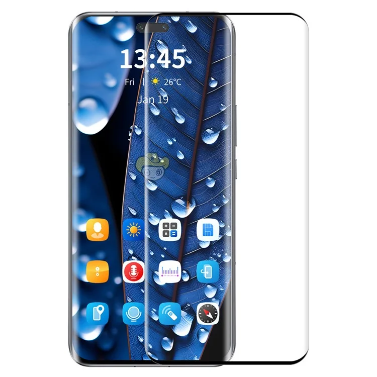 ENKAY HAT PRINCE für Xiaomi 14 Civi 5G / Civi 4 Pro 5G Bildschirmschutz einfache Installation Siebdruck Hochaluminium-Silizium-Glasfolie