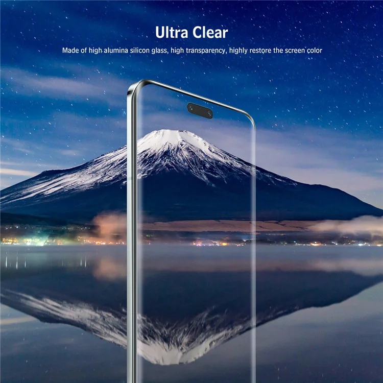 ENKAY HAT PRINCE für Xiaomi 14 Civi 5G / Civi 4 Pro 5G Bildschirmschutz einfache Installation Siebdruck Hochaluminium-Silizium-Glasfolie