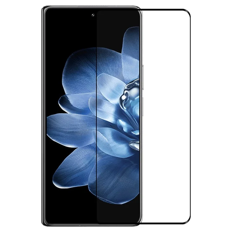 Rurihai Pour Xiaomi Mix Fold 4 5G Curbe Curved Screen Protector High Aluminium-silicon Glass Film Side Glue