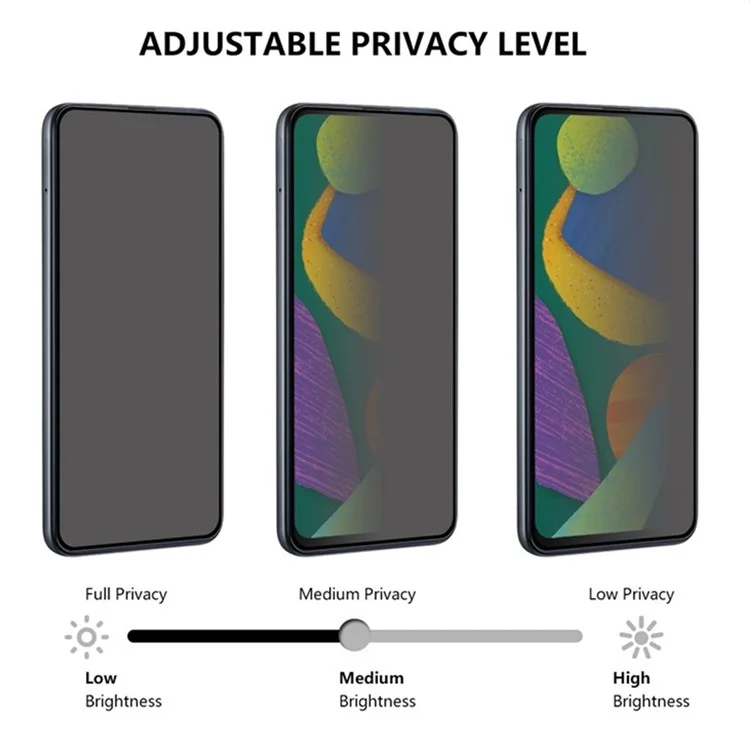RURIHAI For iPhone 16 360 Degree Anti-Spy Full Screen Protector Ultra Clear Film