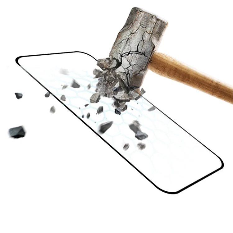 Rurihai 10pcs Para el Teléfono Nothing (2a) Más Una Película de Vidrio de Aluminio Aluminio-silicio 0.26 mm 2.5d Protector de Pantalla Secundaria de Endurecimiento Secundario