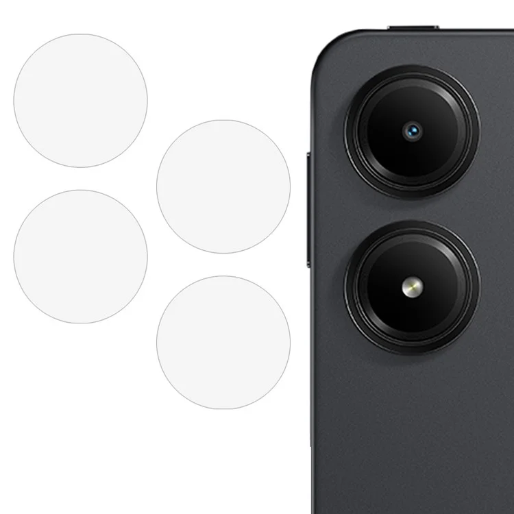2Set For Xiaomi Poco Pad 4G /  Redmi Pad Pro / Pad Pro 5G Camera Lens Protector 2.5D Arc Edge Anti-Scratch Tempered Glass Lens Film