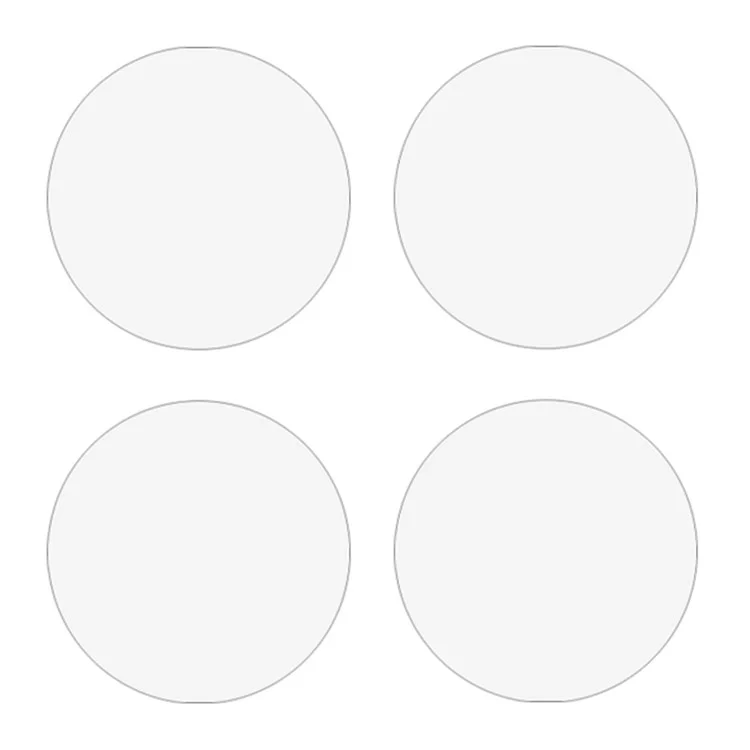 2Set For Xiaomi Poco Pad 4G /  Redmi Pad Pro / Pad Pro 5G Camera Lens Protector 2.5D Arc Edge Anti-Scratch Tempered Glass Lens Film