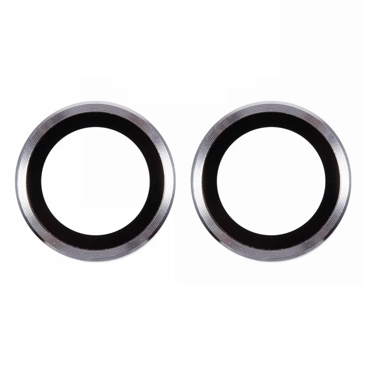 2 шт / Установка Для Iphone 16 Plus Camera Lens Protector Resistant Corning Gorilla Glass Lins - Серебро