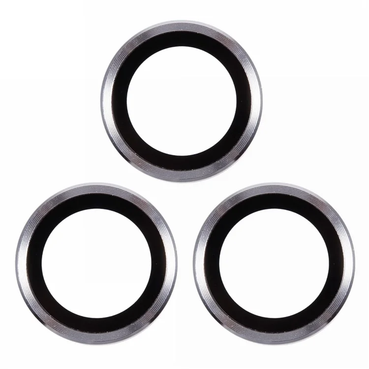 3pcs / Definido Para Iphone 16 Pro Max Camera Lens Protector Scratch Scratchntant Scorning Gorilla Glass Lens Film - Prata