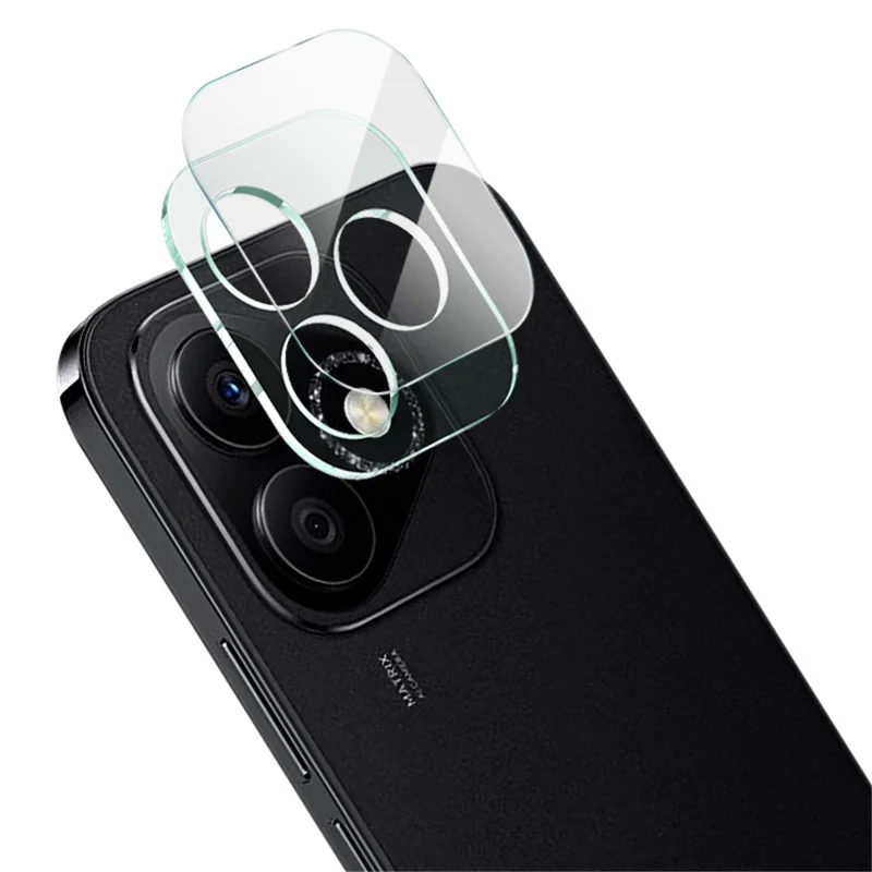 IMAK For Honor X60i 5G Tempered Glass Camera Lens Film+Acrylic Lens Cap