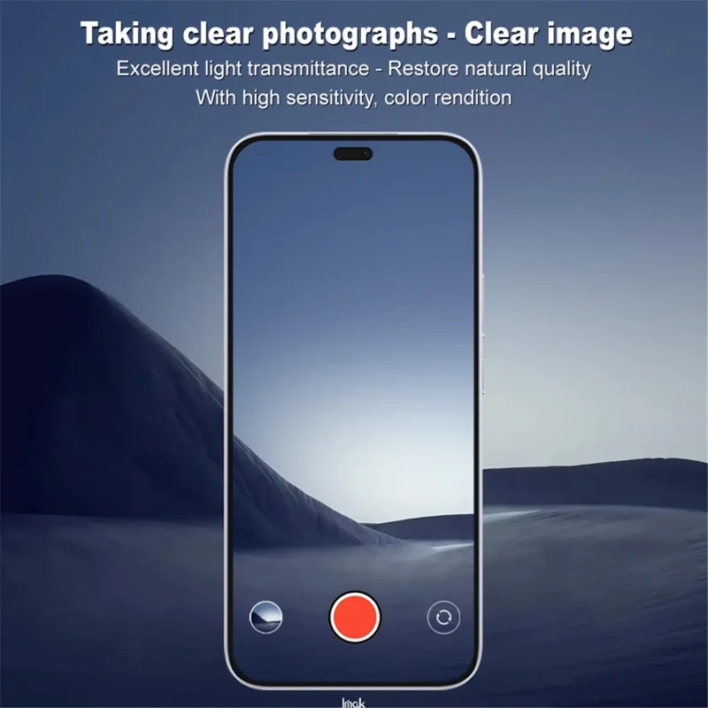 IMAK For Honor X60i 5G Tempered Glass Camera Lens Film+Acrylic Lens Cap