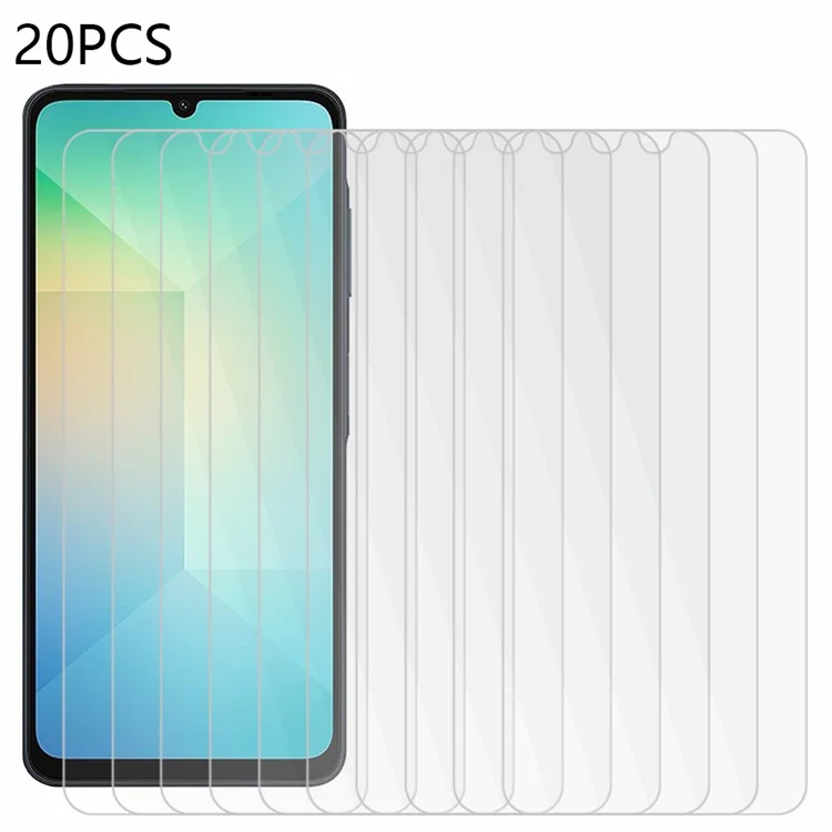 20PCS For Samsung Galaxy A06 4G / A06 5G Screen Protector 0.3mm Anti-Scratch HD Tempered Glass Film
