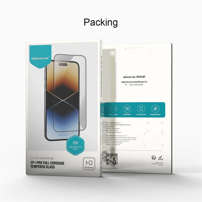 NILLKIN CP+PRO For Xiaomi Redmi K70 Ultra Screen Protector AGC Glass Film Ultra Clear
