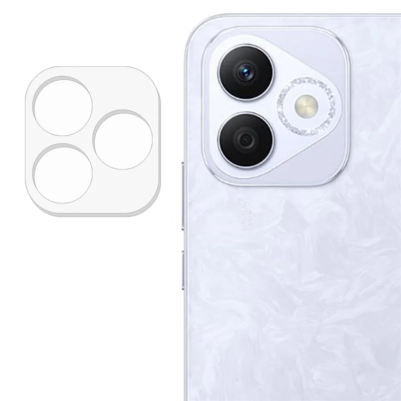 Pour L'honneur X60i 5g Temperred Glass Camera Lens Protector Film Ultra Clear Anti-scratch.