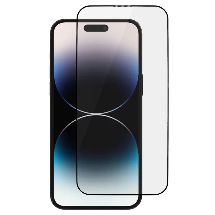 Für Iphone 16 Pro Antistatic Screen Protector Hohe Härte Vollkleber Temperiertes Glas Full Cover Film
