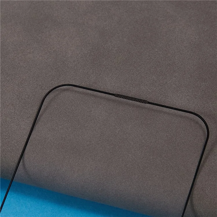 Für Iphone 16 Pro Antistatic Screen Protector Hohe Härte Vollkleber Temperiertes Glas Full Cover Film