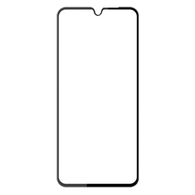 AMORUS 2Pcs For Samsung Galaxy F14 4G Screen Protector Shatterproof Silk Printing Tempered Glass Film - Black