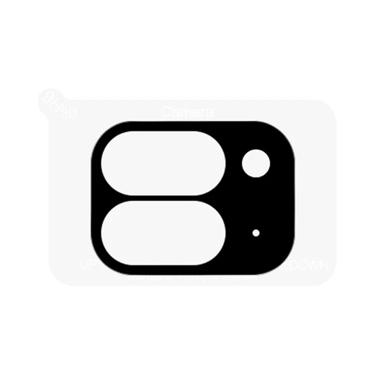 Rurihai Für Google Pixel 9 Pro Fold 5G Kamera -objektivschutz HD Clear Linsen Film Seidendruckkante