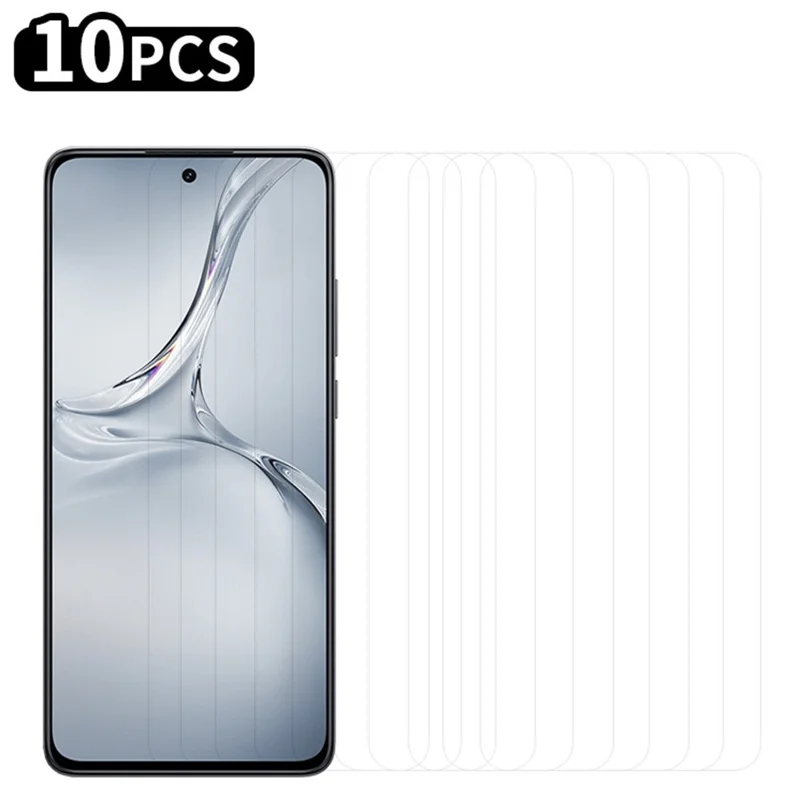Rurihai 10pcs Para Oppo K12x 5G (índia) Protetor de Tela Anti-arranhão HD Clear 0,26mm 2.5D