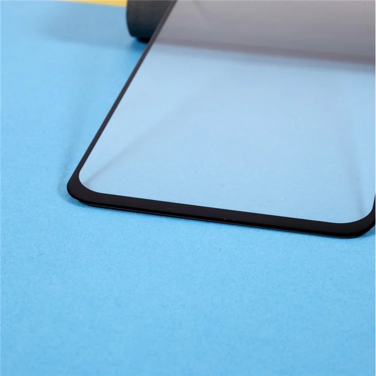 For Samsung Galaxy M06 5G / F06 5G / A06 4G / A06 5G Tempered Glass Electroplating Anti-Fingerprint Silk Printing Full Glue Screen Protector