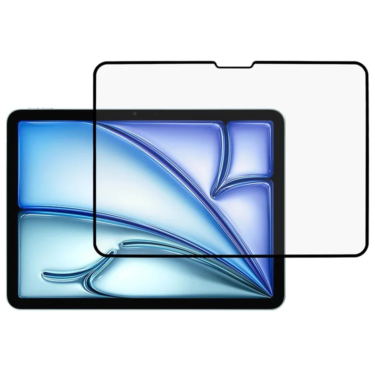 For iPad Air 11 (2025) / (2024) Clear Screen Protector Full Coverage Air Cushion Tempered Glass Screen Film