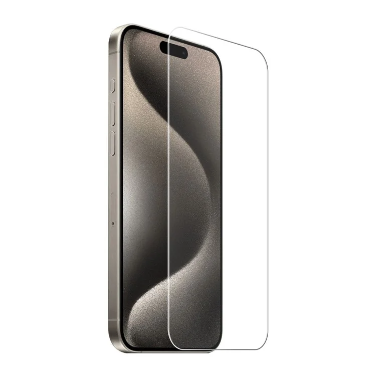 Protezione schermo in vetro ad alta durezza 9H in alluminio-silicio per iPhone 15 Pro ENKAY HAT PRINCE