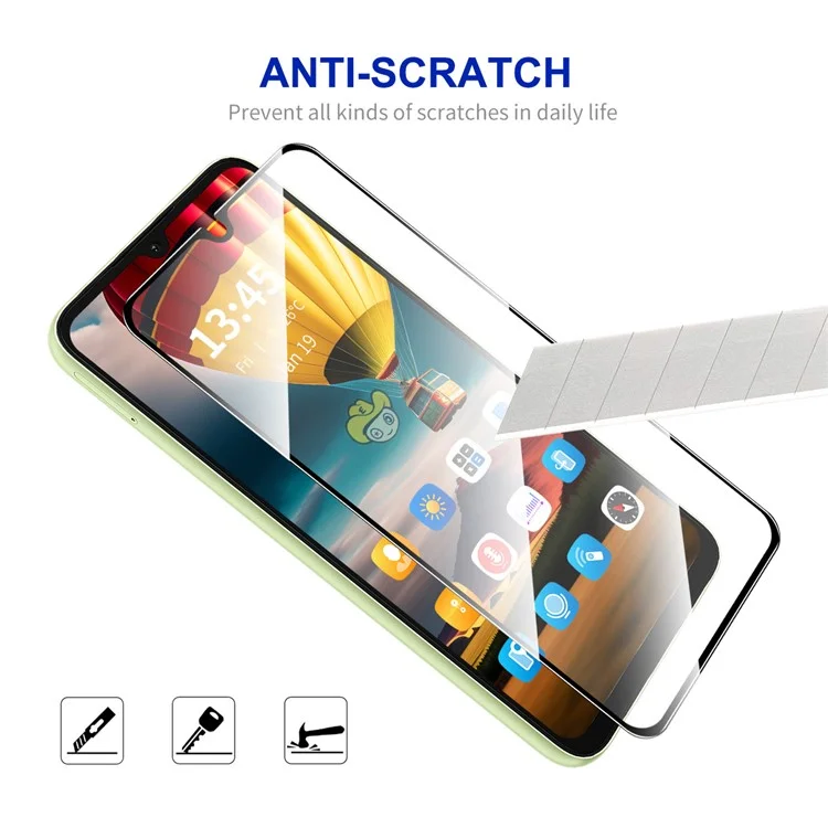 ENKAY HAT PRINCE Per Samsung Galaxy A16 5G / A16 4G Protezione dello schermo Protezione anti-esplosione 9H Stampa in seta 0,26 mm Pellicola protettiva dello schermo