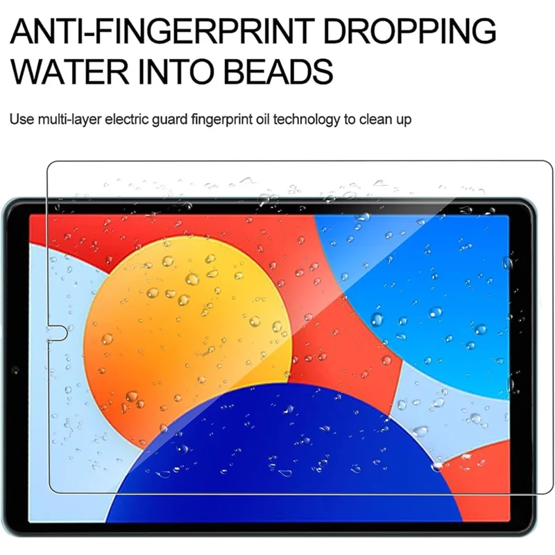 2 шт. для Xiaomi Redmi Pad SE 4G 8,7 дюйма Закаленная стеклянная пленка 2,5D дуговой край Прозрачный защитный экран