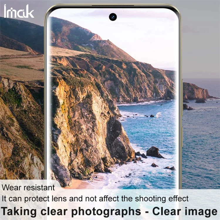 IMAK 2Pcs / Set for Realme 13 Pro 5G (Global) / 13 Pro+ 5G (Global) Camera Lens Protector Ultra Clear Tempered Glass Lens Film