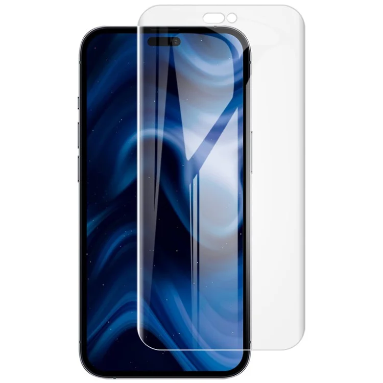 IMAK Hydrogel Film 4th Gen for iPhone 16 Pro Full Screen Protector Ultra Clear Soft TPU Film