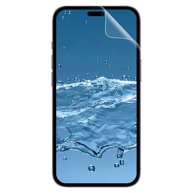 IMAK Hydrogel Film 4th Gen for iPhone 16 Pro Full Screen Protector Ultra Clear Soft TPU Film