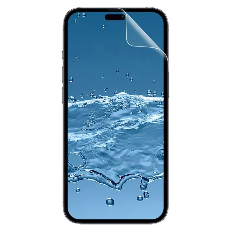 IMAK Hydrogel Film 4-го поколения для iPhone 16 Full Screen Protector Ultra Clear Soft TPU Film