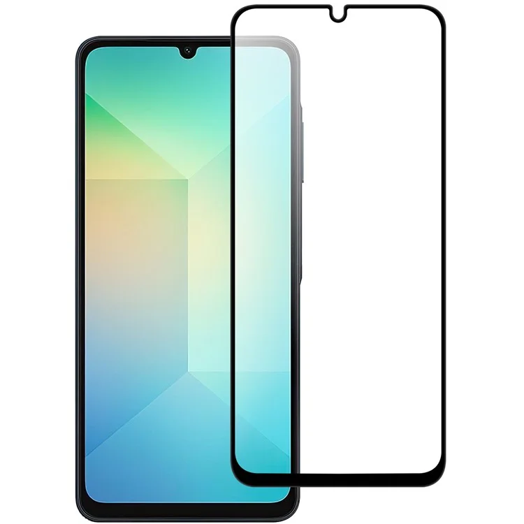 Для Samsung Galaxy A16 5G / A16 4G AGC стеклянный экранный протектор Full Glue Black Edge Screen Film