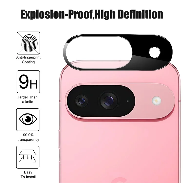 Per Google Pixel 9 Protector Per Lenti Per Lenti Per Lenti Ultra Clear Temped Glass Lens Film