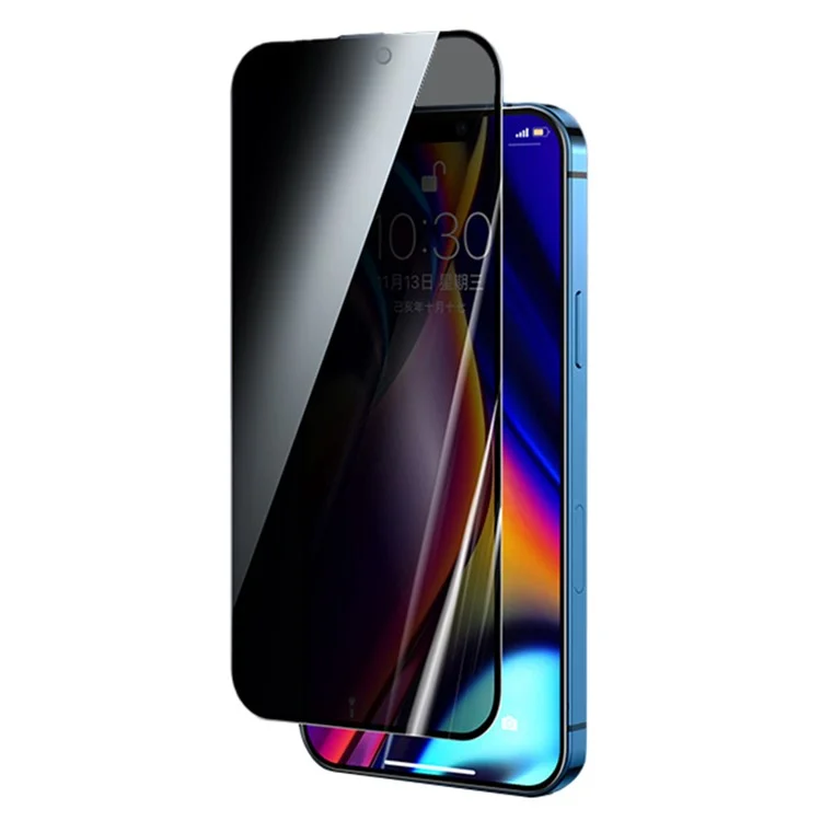 Remax Per Iphone 16 Pro Max Anti-pese Temped Glass Screen Protector Full Schermate Film