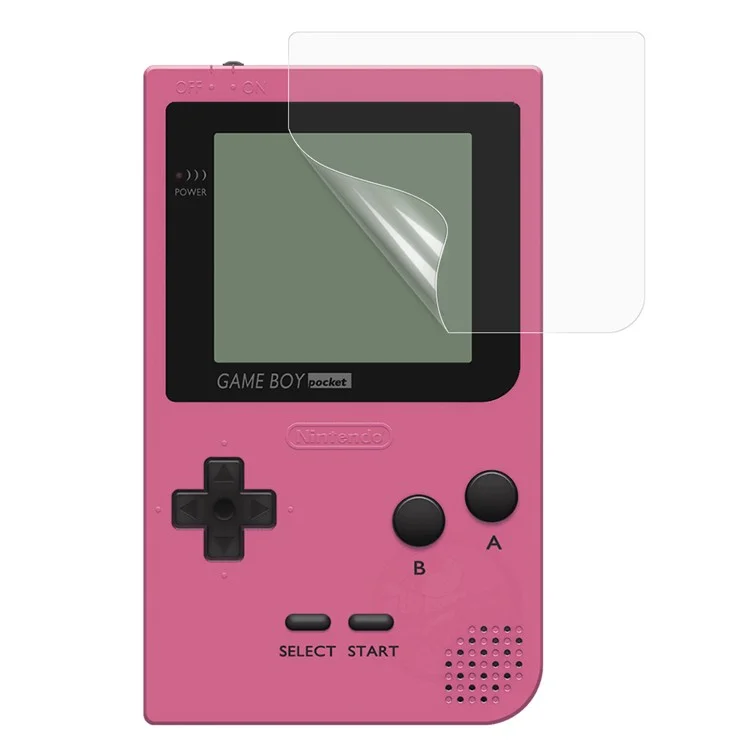 Für Nintendo Game Boy Pocket Screen Protector HD Clear Game Console Soft Pet Vollbildfilm