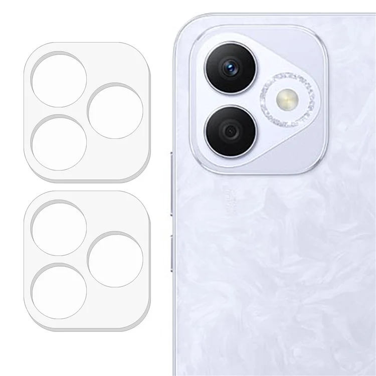 2pcs Für Ehren X60i 5G Kamera Objektiv Beschützer 3d-bogenkante Anti-kratzer Temperierte Glaslinsenfilm