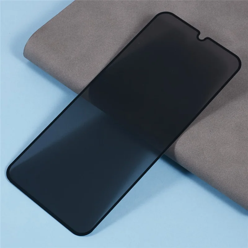 Protector de pantalla de cristal templado con impresión de seda para Realme Note 50 4G, que cubre toda la pantalla y protege de miradas indiscretas