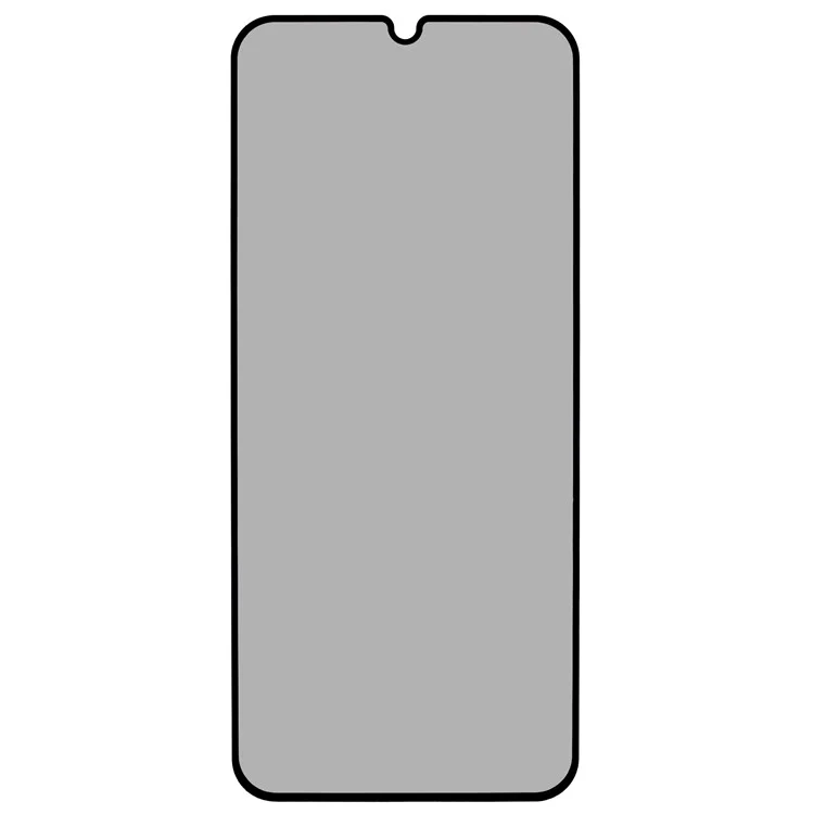 For Samsung Galaxy A06 4G / A06 5G Anti-Peep Full Covering Screen Protector Silk Printing Tempered Glass Film