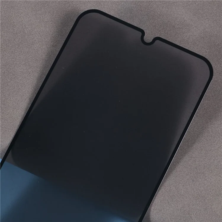 For Samsung Galaxy A06 4G / A06 5G Anti-Peep Full Covering Screen Protector Silk Printing Tempered Glass Film
