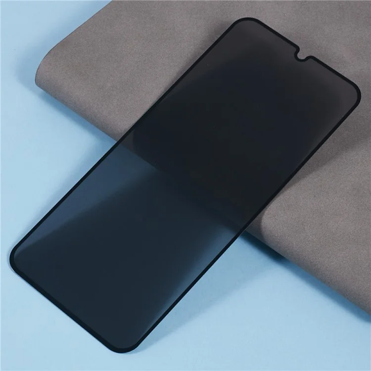 For Samsung Galaxy A06 4G / A06 5G Anti-Peep Full Covering Screen Protector Silk Printing Tempered Glass Film