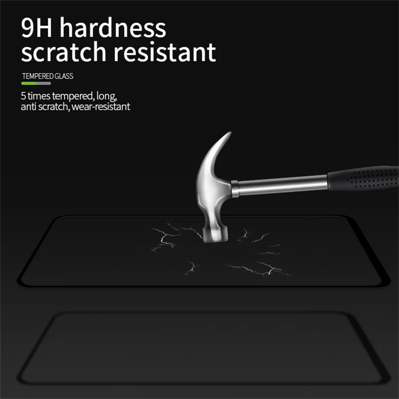 MOFI JK Series-1 Pour Xiaomi Poco M6 Plus 5G Protecteur Plein Écran Anti-Explosion 9H Dureté