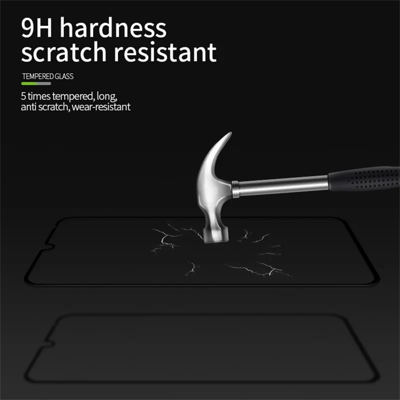 MOFI JK 3D Tempered Glass Film-1 für Samsung Galaxy A16 5G / A16 4G Full Screen Protector Anti-Explosion