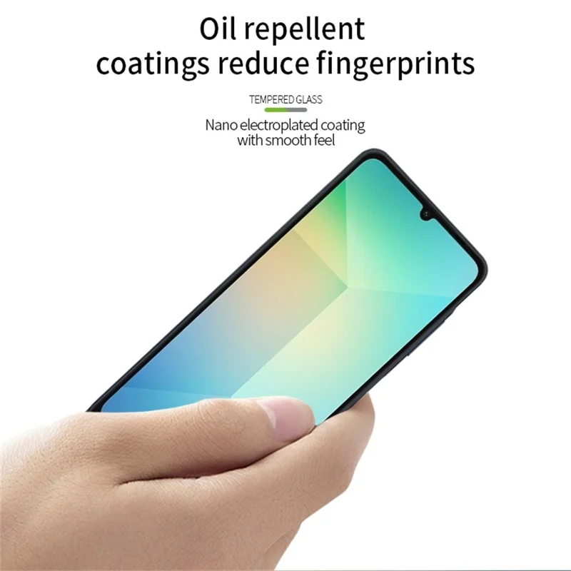 MOFI JK 3D Tempered Glass Film-1 für Samsung Galaxy A16 5G / A16 4G Full Screen Protector Anti-Explosion