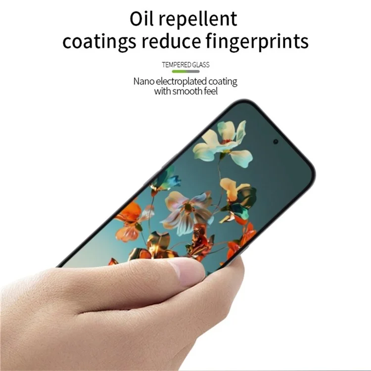 PINWUYO JK 3D Tempered Glass Film Series-2 Para Nothing Teléfono (2a) Plus Protector de Pantalla 9H Dureza Ultra Clear