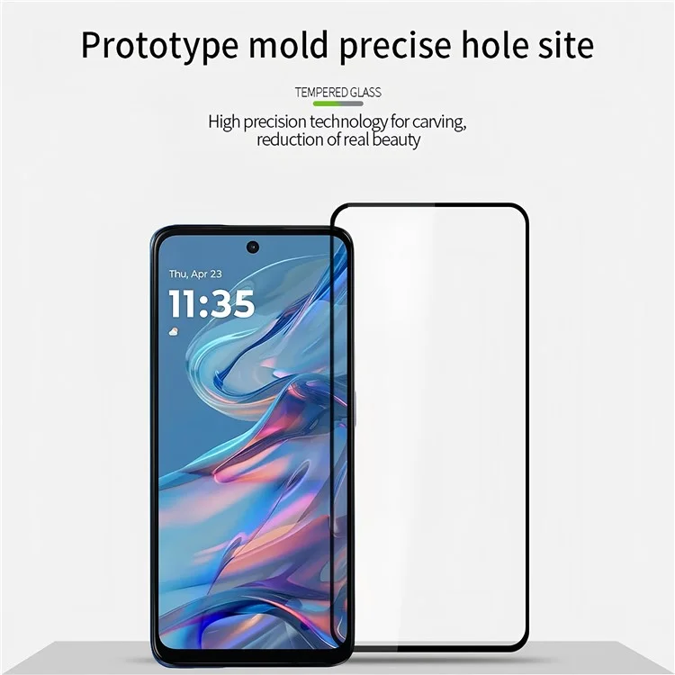 Pinwuyo JK Series-2 Pour Motorola Moto G45 5G Film en Verre Trempé 9h Protecteur en Plein Écran