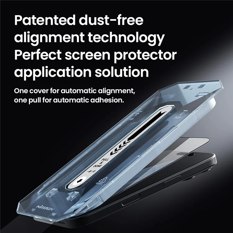NILLKIN CP+PRO Per iPhone 16 Protezione schermo Pellicola in vetro AGC Ultra Clear